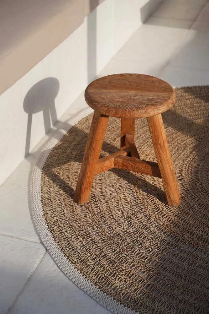 Bazaar Kėdė, Noguchi, 0,35x0,35x0,45 m, natūralus medis