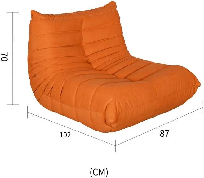 Fotelis Kėdė, Nua, Oranžinė