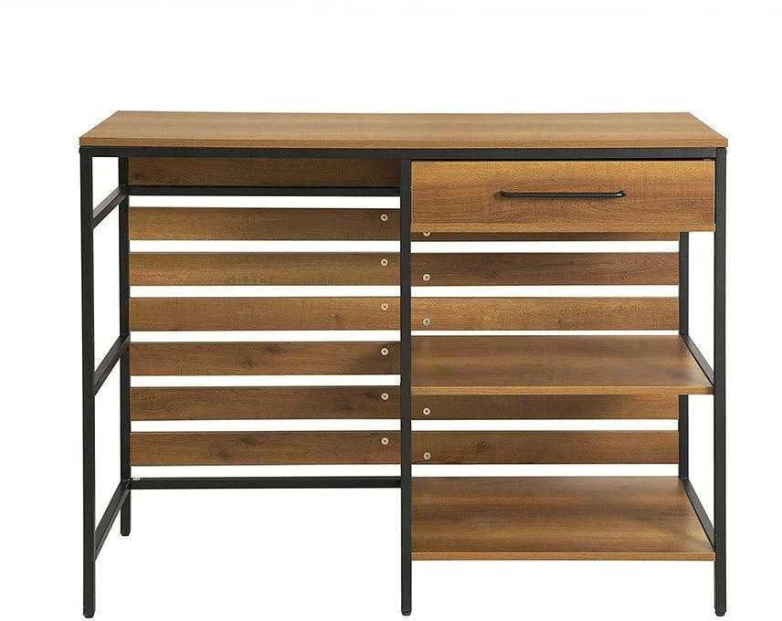 SoBuy baro stalas, vitrina, virtuvės spintelė, pagalbinis stalas, FSB71-PF