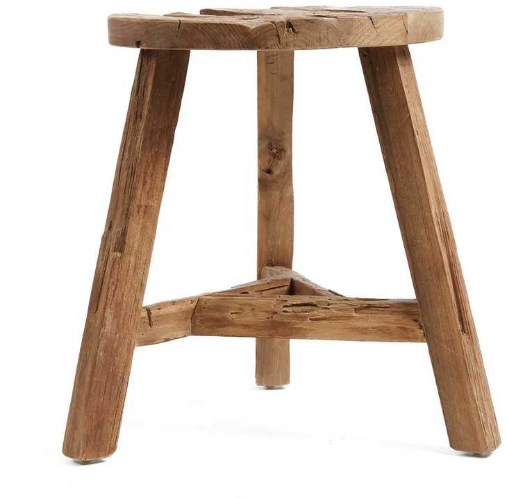 Bazaar Kėdutė, Yatai, 0,45x0,45x0,45 m, Natūrali