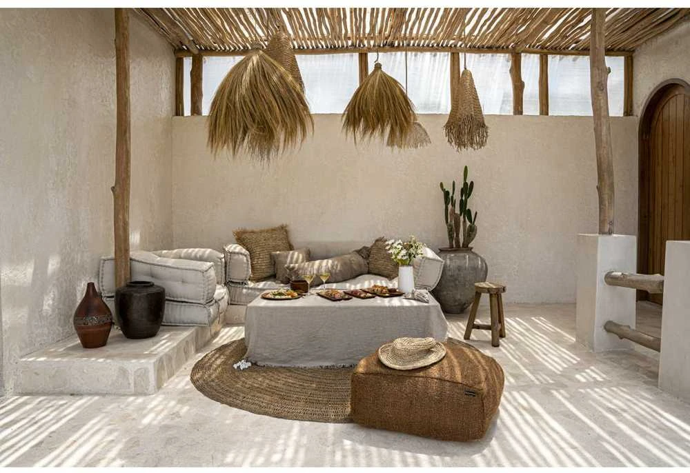 Kepurė Bazaar Skrybėlė, Pantai, 0,35x0,35x0,1 m, Natūrali