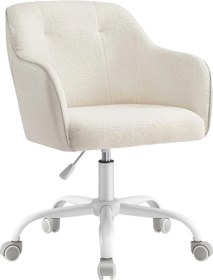 Songmics Biuro kėdė iki 110 kg cappuccino beige