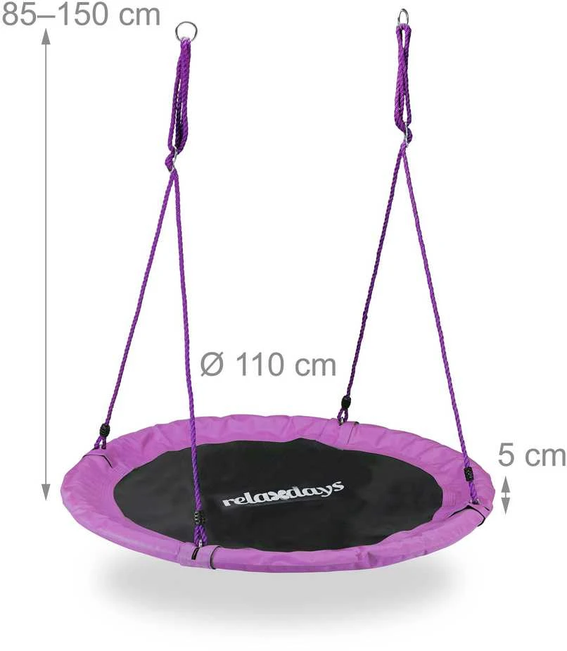 Relaxdays 110 cm lizdinės sūpynės