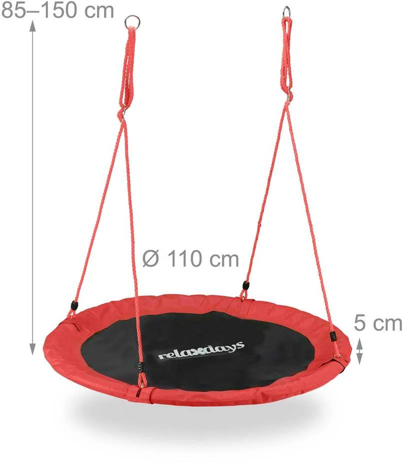 Relaxdays 110 cm lizdinės supynės