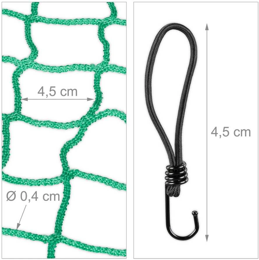 Relaxdays Priekabos ir bagažo tinklas 2 x 3 m