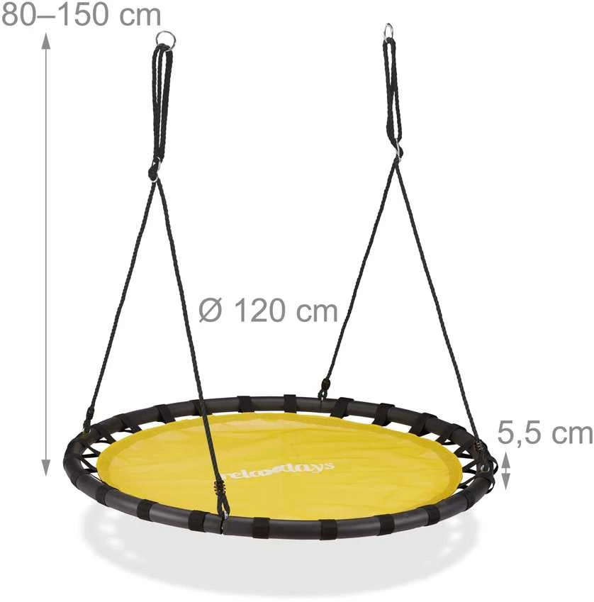 Relaxdays 120 cm lizdinės sūpynės