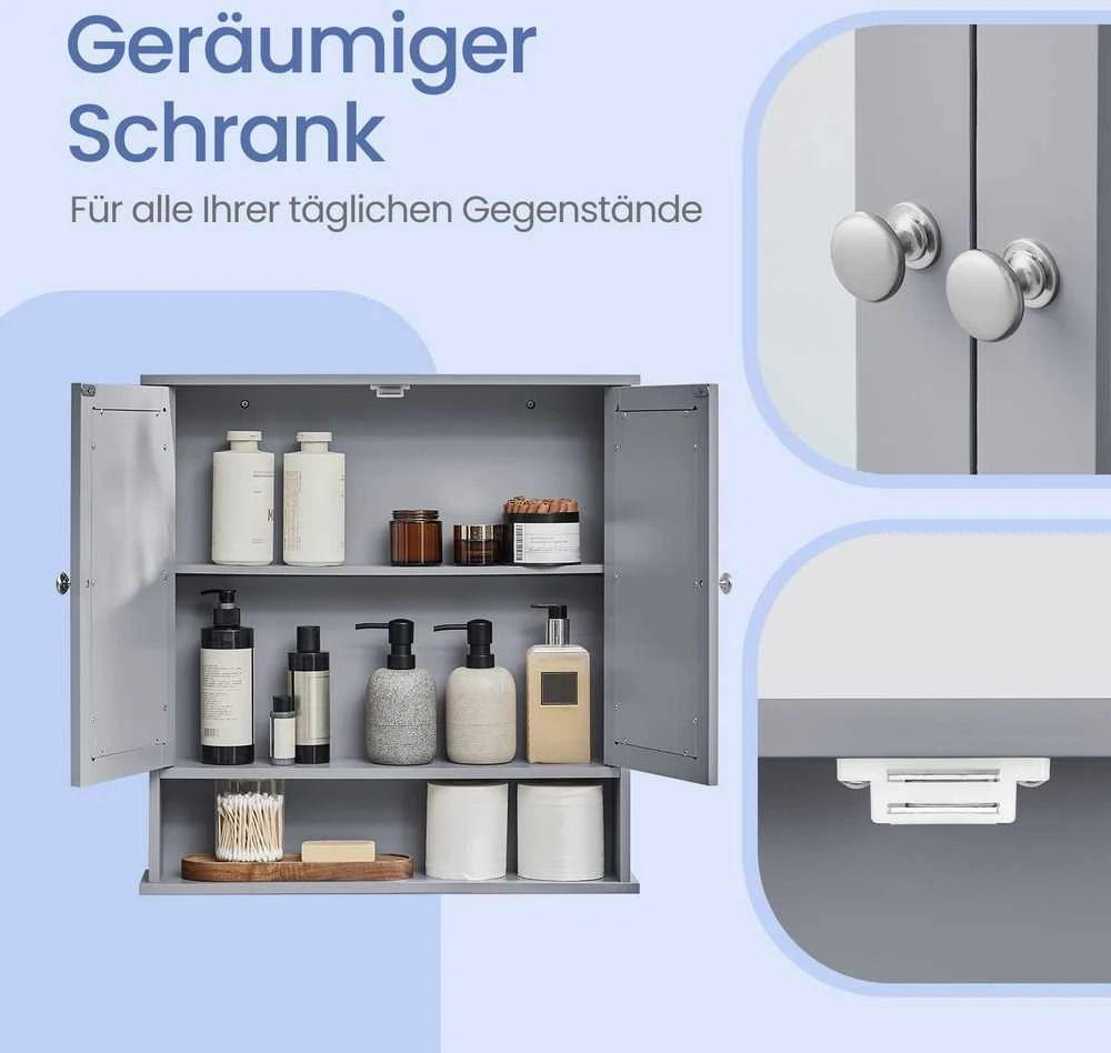 Songmics Spintelė MDF, 13 x 56,5 x 58,5 cm