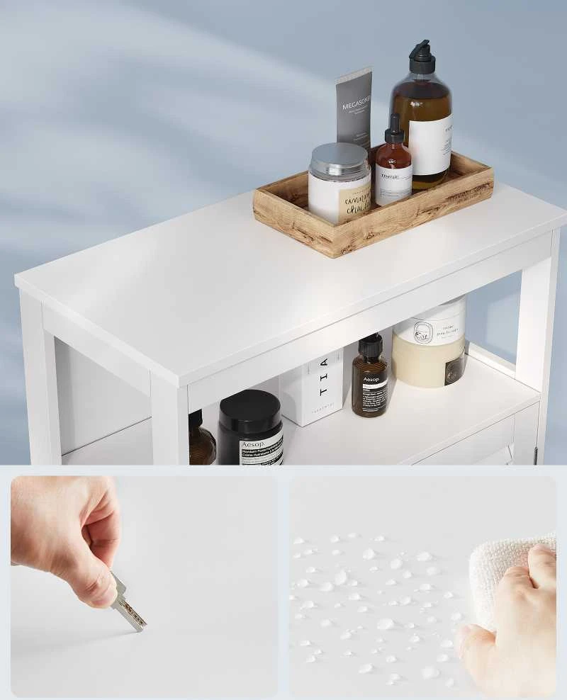Songmics Vasagle Badezimmerschrank mit offenem Fach