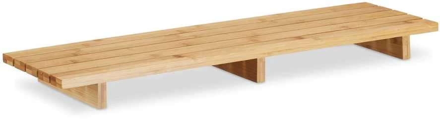 Relaxdays Bambukinė vonios lentynėlė 70 cm