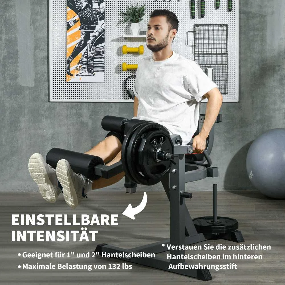 Sportnow Kojų tiesimo treniruoklis pilka/juoda