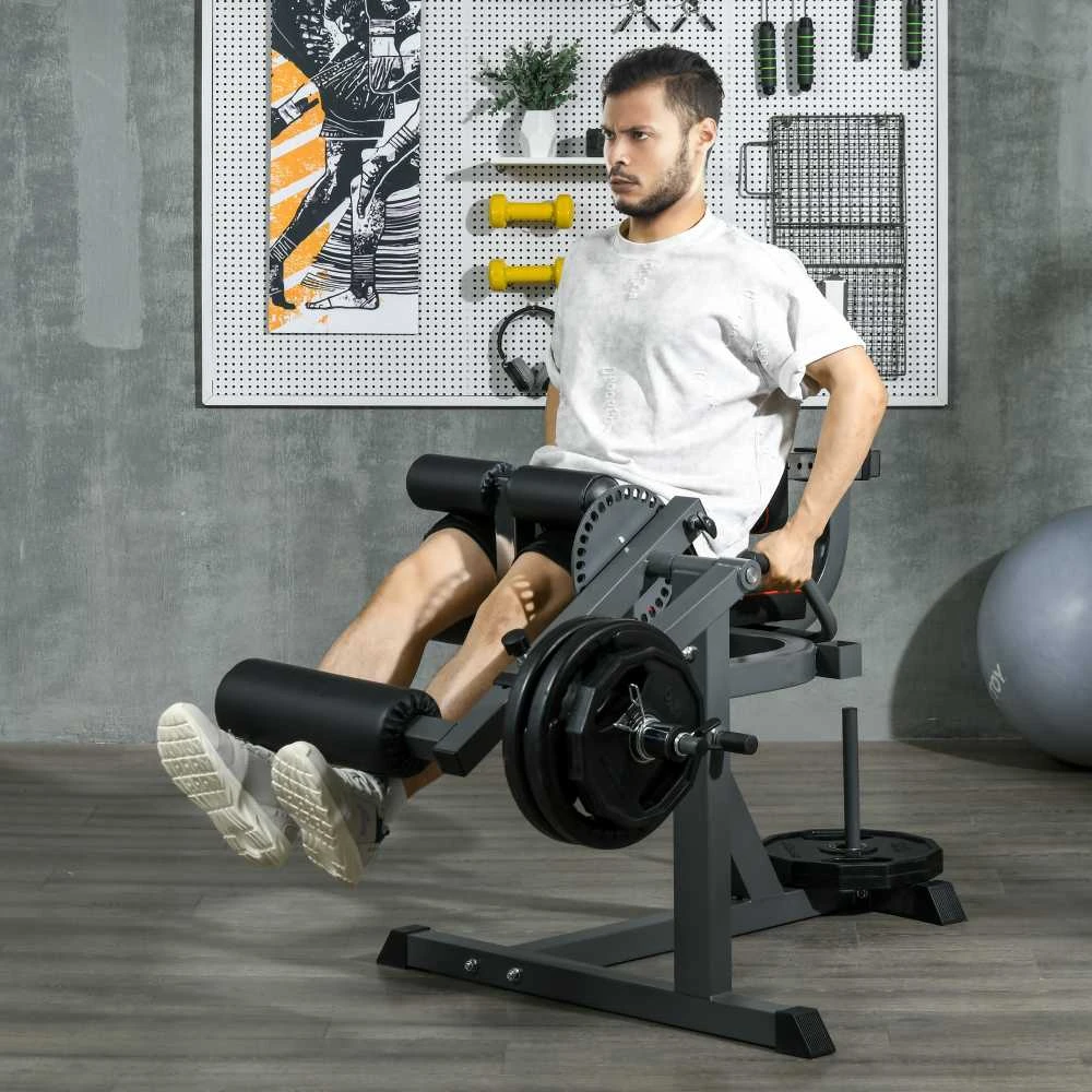 Sportnow Kojų tiesimo treniruoklis pilka/juoda