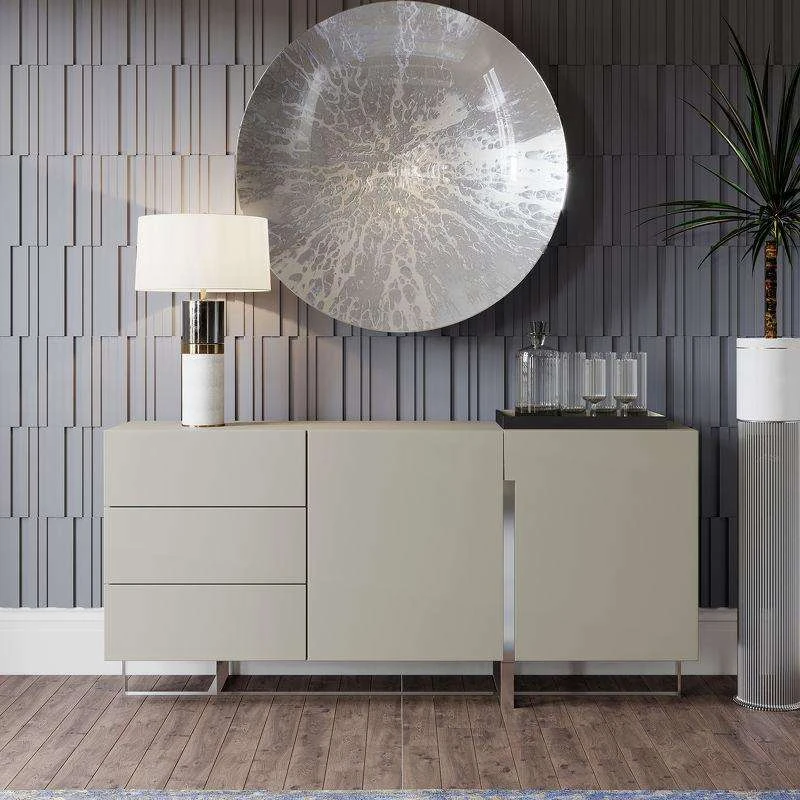 Komoda, 180 x 85 x 42 cm, Hudson, smėlio spalvos