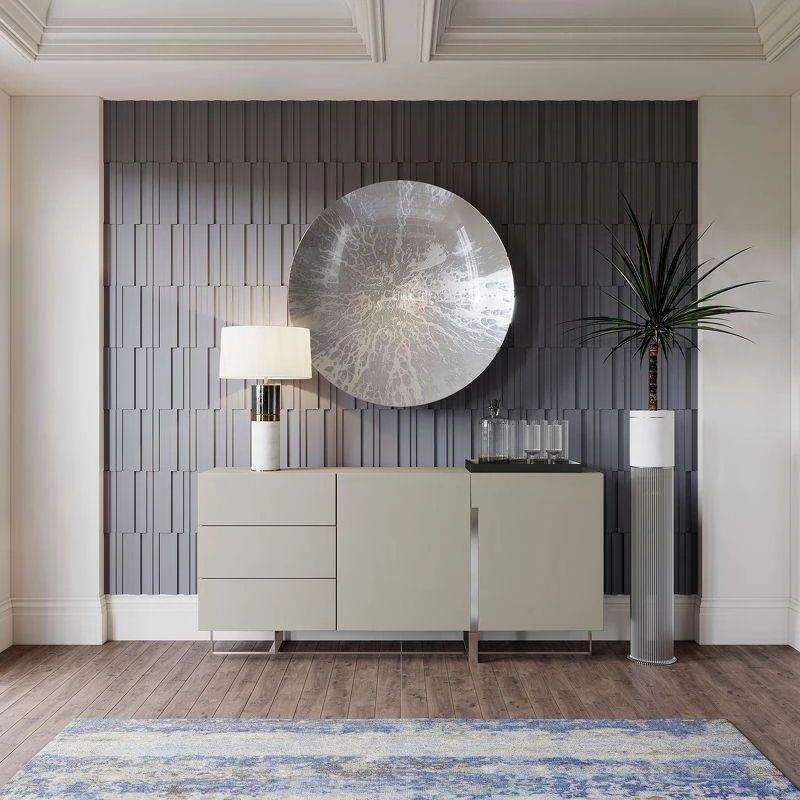 Komoda, 180 x 85 x 42 cm, Hudson, smėlio spalvos