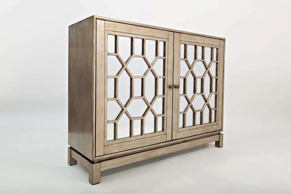 Av1550-50 Komoda 2D Avola Sidabrinis Gold