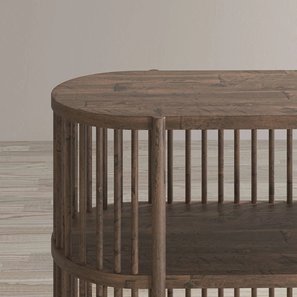Komoda, Avola, 131x38.5x31 cm, Šviesiai ruda