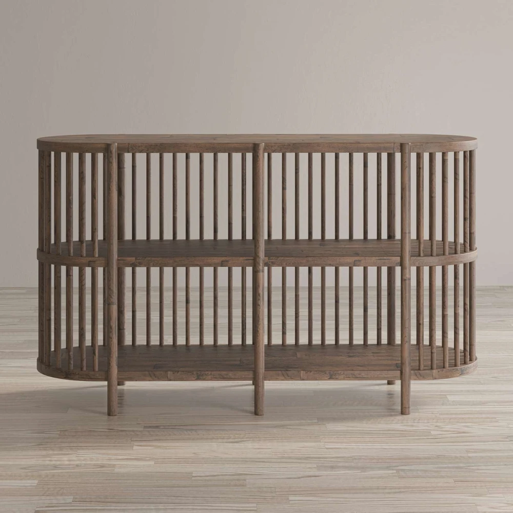Komoda, Avola, 131x38.5x31 cm, Šviesiai ruda