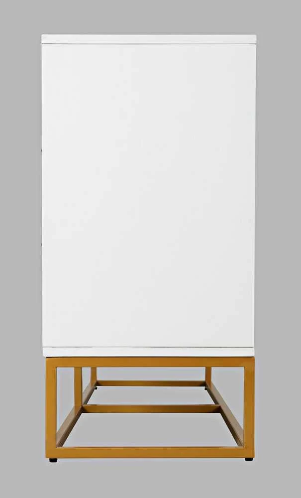 Komoda, 152,5 x 81,5 x 41 cm, Avola, balta