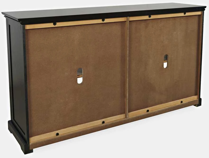 Komoda, Avola, 165 x 91,5 x 43 cm, juoda