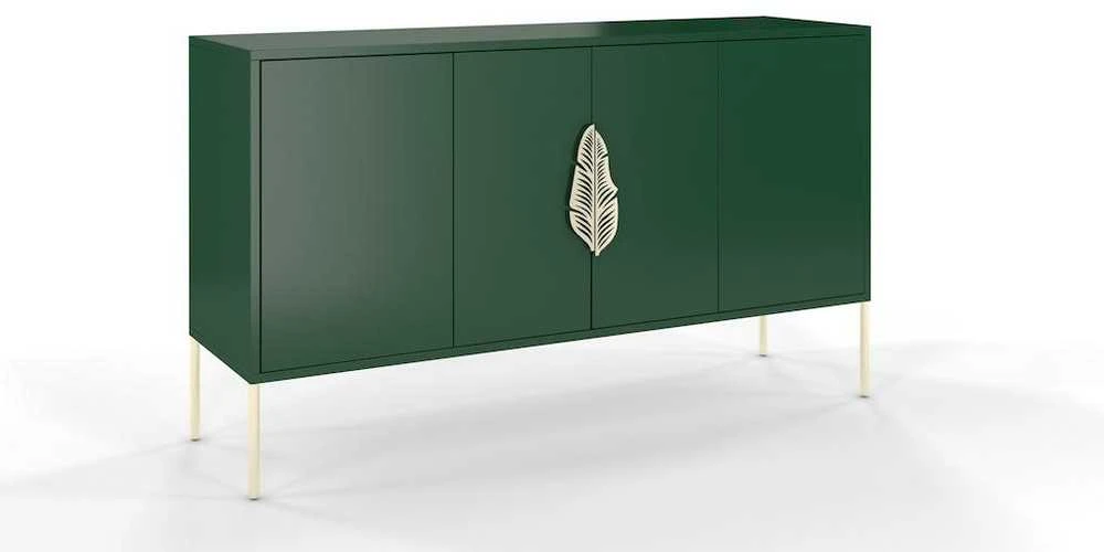 Komoda, Skandica MERLIN, 40x138 cm, Žalia