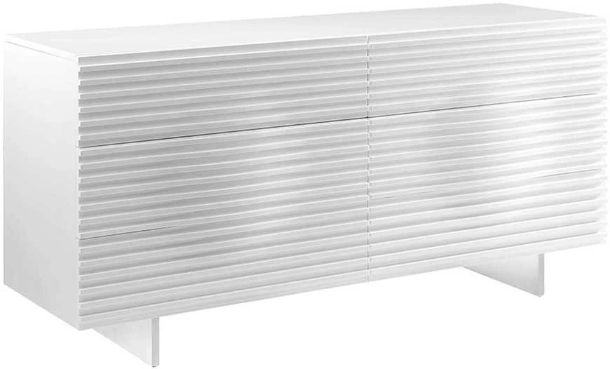 Komoda su stalčiais, 160 x 75 x 49 cm, Hudson, balta