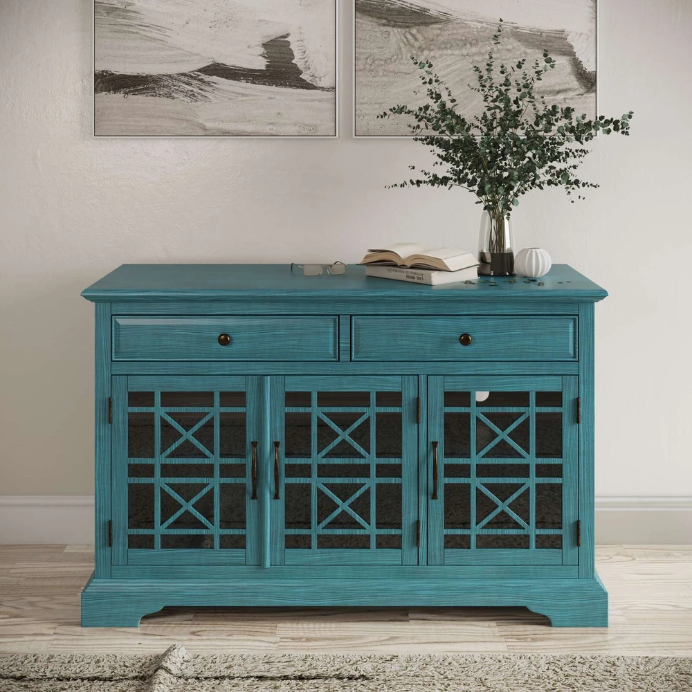 Mėlyna Av175-50 Komoda 3D/2S Avola Antique Mėlyna