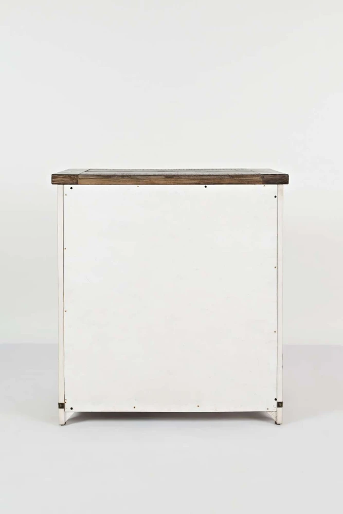 Komoda su stalčiais, Avola, 81,5 x 86,5 x 43,5 cm, ruda