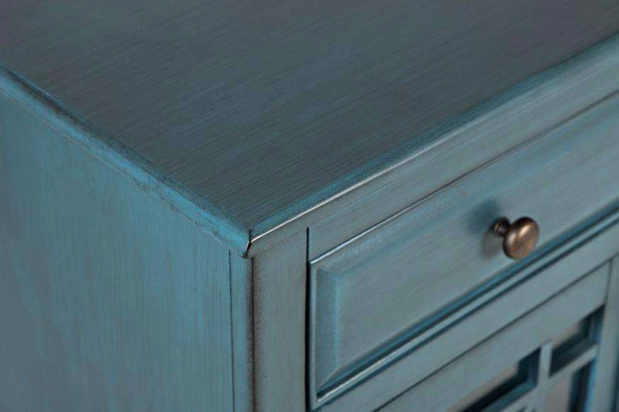 Mėlyna Av175-32 Komoda 2D/1S Avola Antique Mėlyna