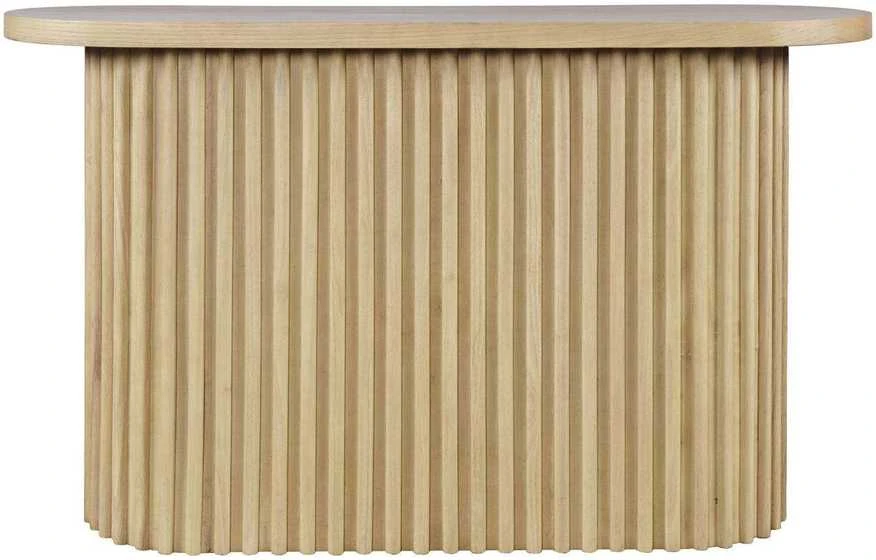 Konsolė, Avola, 127x46.5x3.5 cm, Šviesus Medis