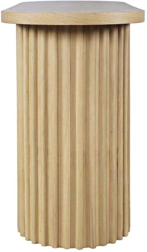 Konsolė, Avola, 127x46.5x3.5 cm, Šviesus Medis