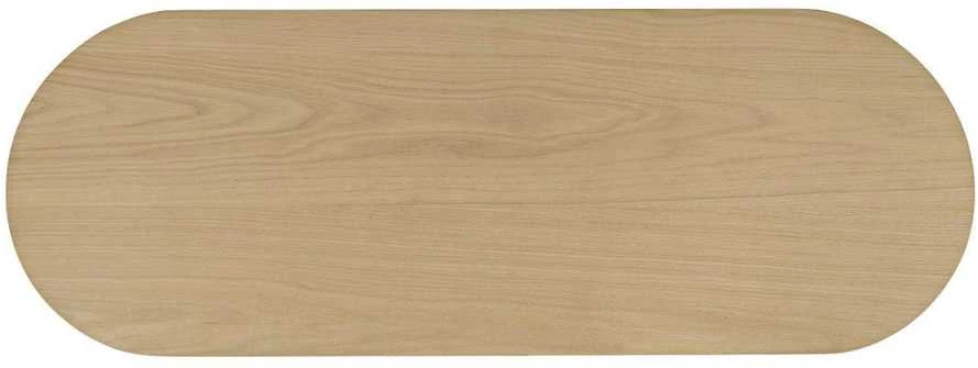 Konsolė, Avola, 127x46.5x3.5 cm, Šviesus Medis