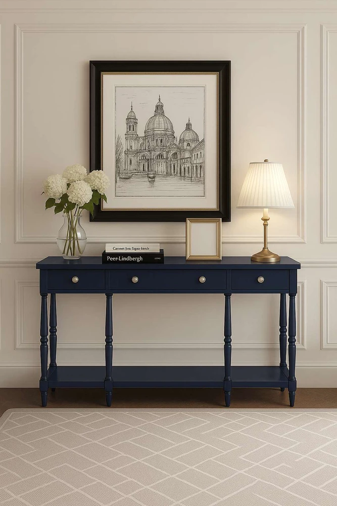 Sofa Av1633-60 Konsolė 3S Avola Navy