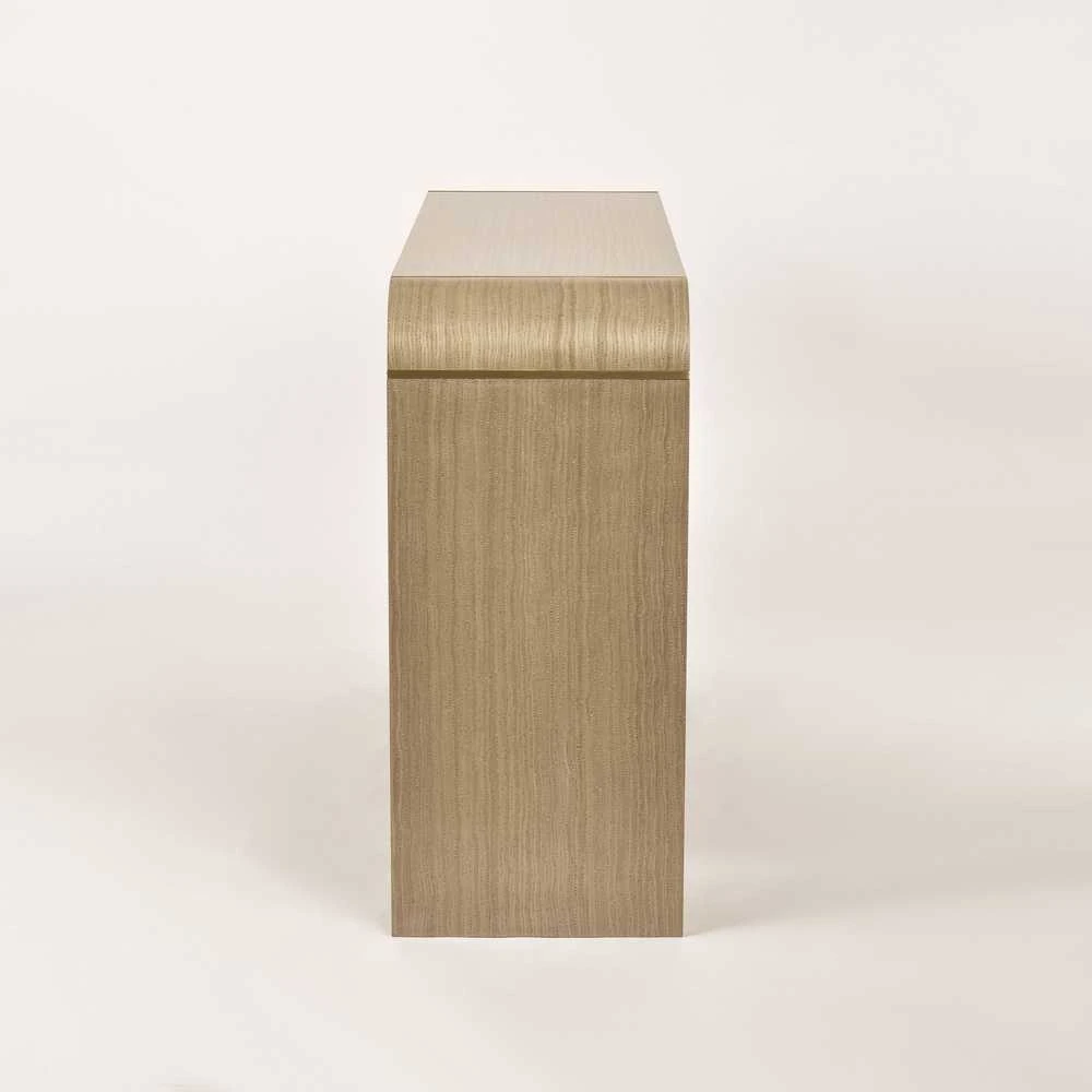 Konsolinis staliukas, 122 x 81 x 36 cm, Stilig, smėlio spalvos
