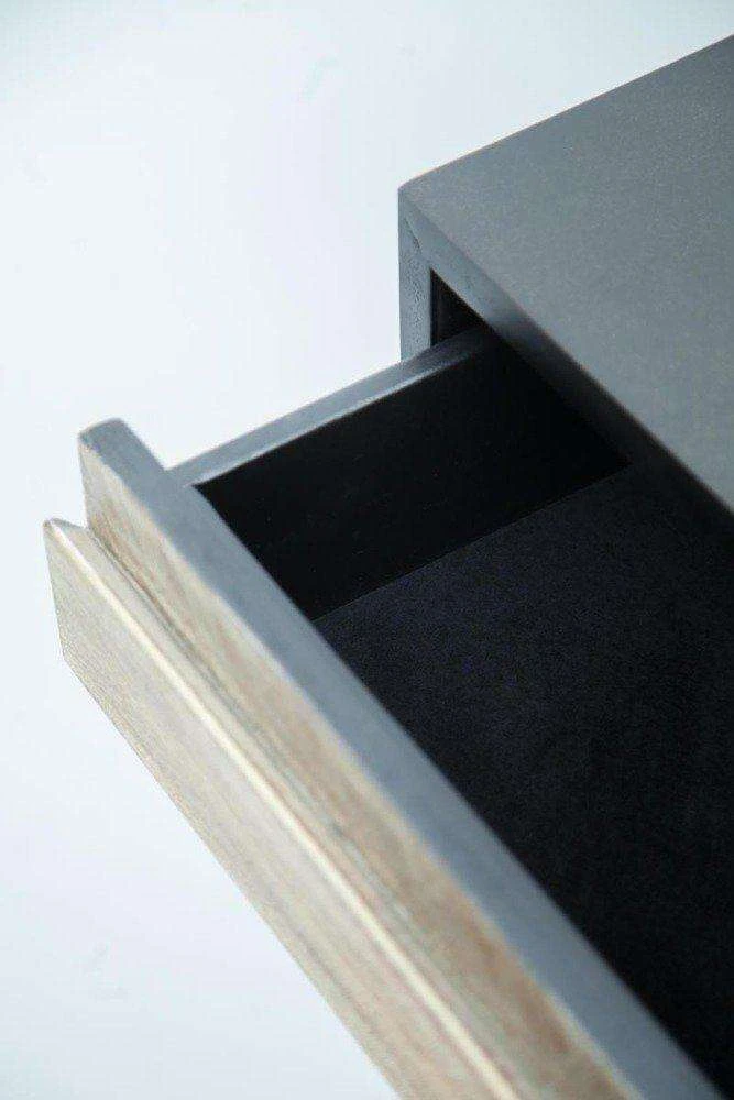 Konsolinis stalas Adesso, 140 x 80 x 35 cm, juoda