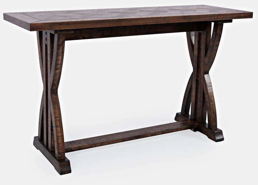 Konsolinis stalas, Avola, 103x43 cm, Tamsiai rudas