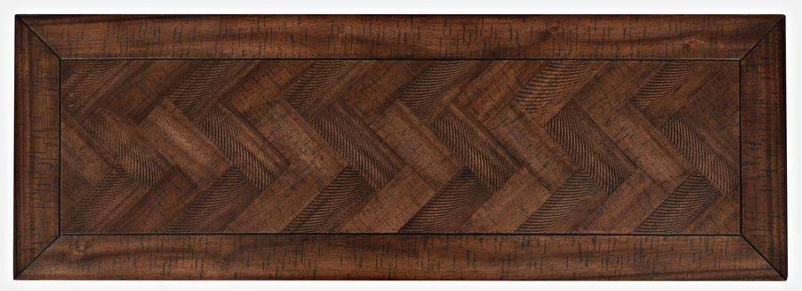 Konsolinis stalas, Avola, 103x43 cm, Tamsiai rudas