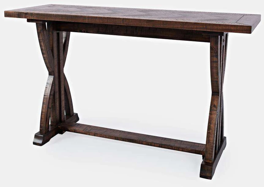 Konsolinis stalas, Avola, 103x43 cm, Tamsiai rudas