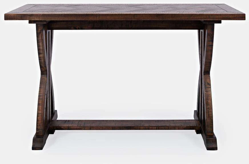 Konsolinis stalas, Avola, 103x43 cm, Tamsiai rudas