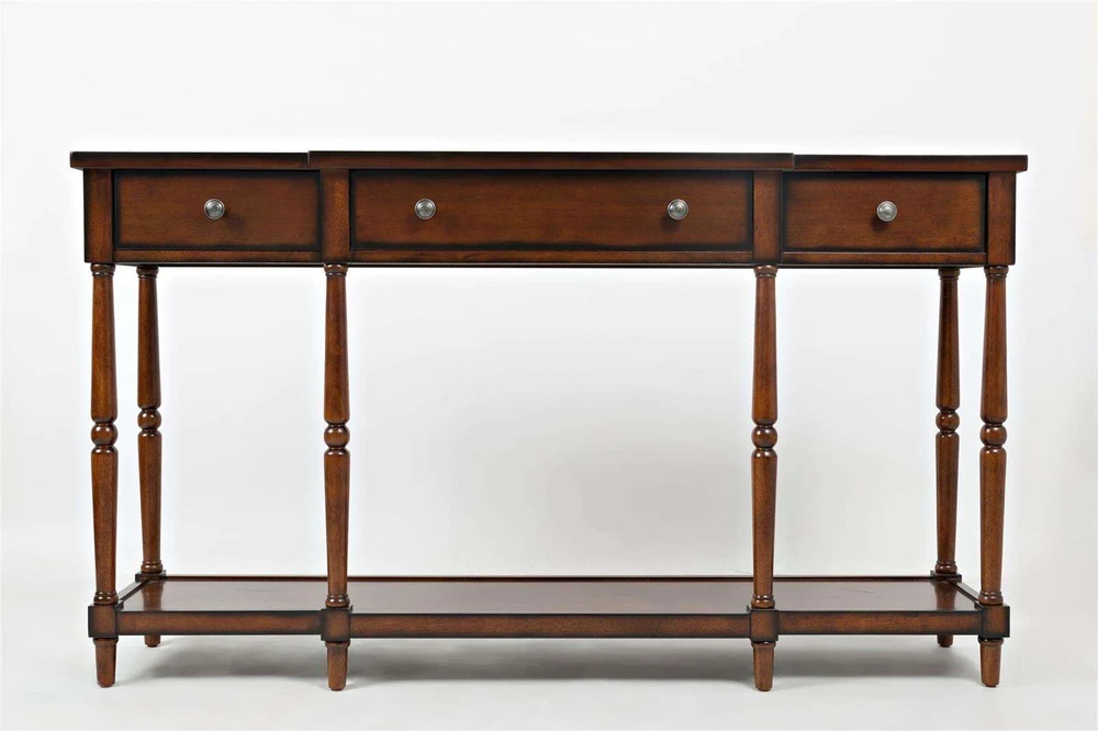 Av1632-60 Avola Konsolė 3S Avola Antique Mahogany