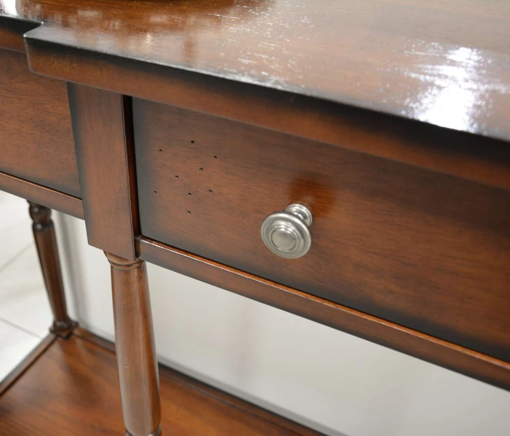Av1632-60 Avola Konsolė 3S Avola Antique Mahogany