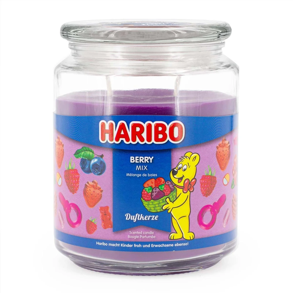 Haribo Duftkerzen Žvakė Haribo Berry Mix, 510g