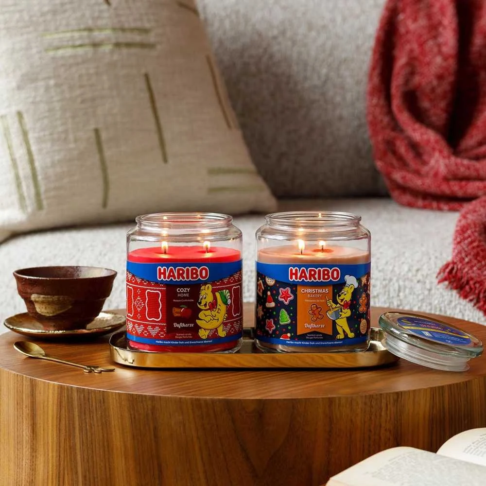 Haribo Duftkerzen Haribo Cozy Home žvakė 510 g