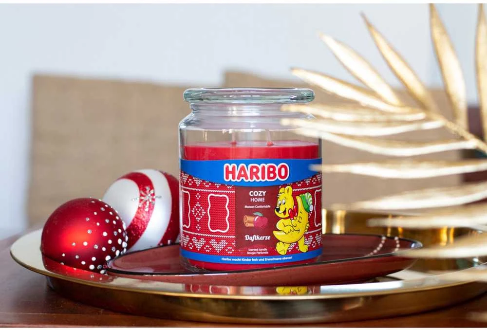 Haribo Duftkerzen Haribo Cozy Home žvakė 510 g