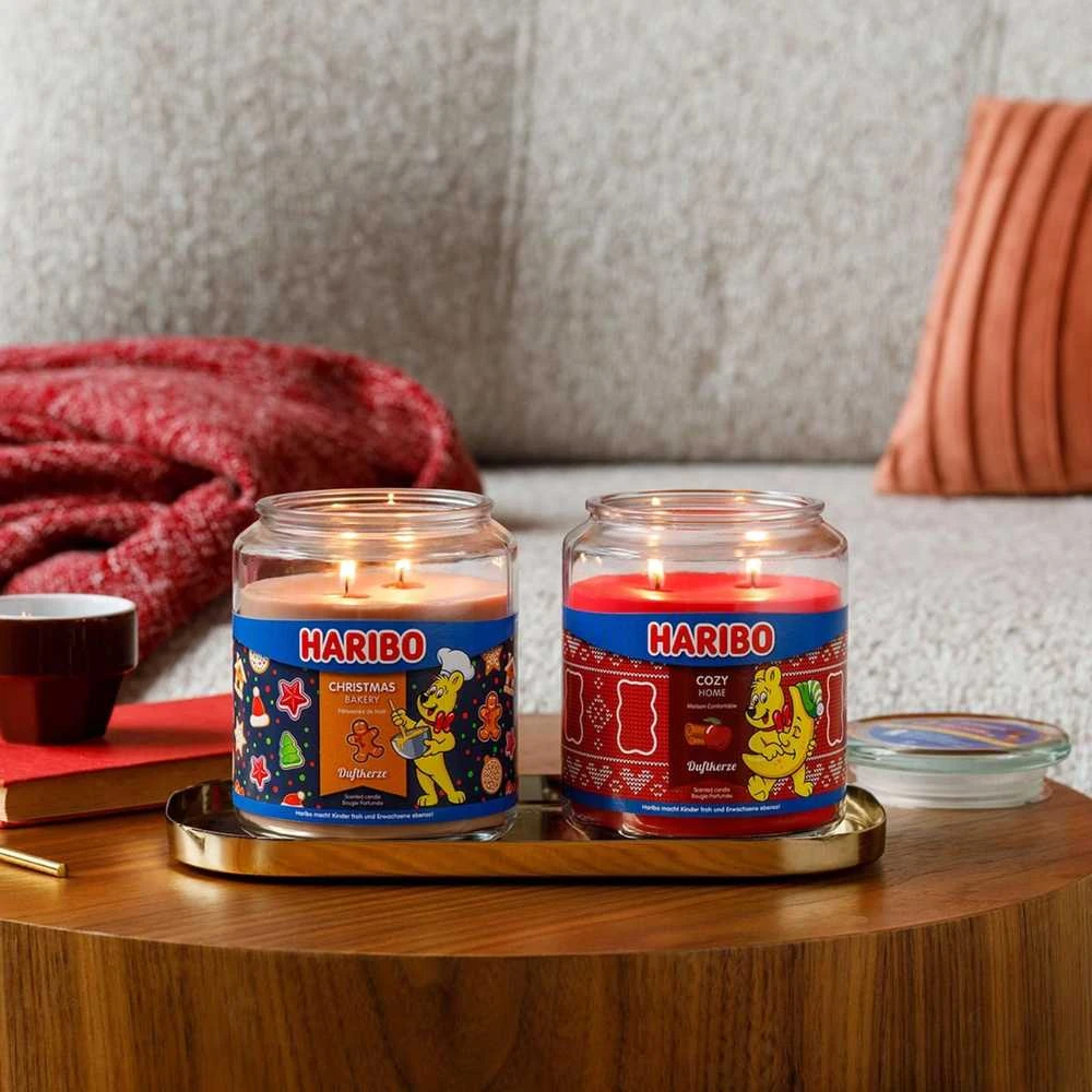 Haribo Duftkerzen Haribo Cozy Home žvakė 510 g