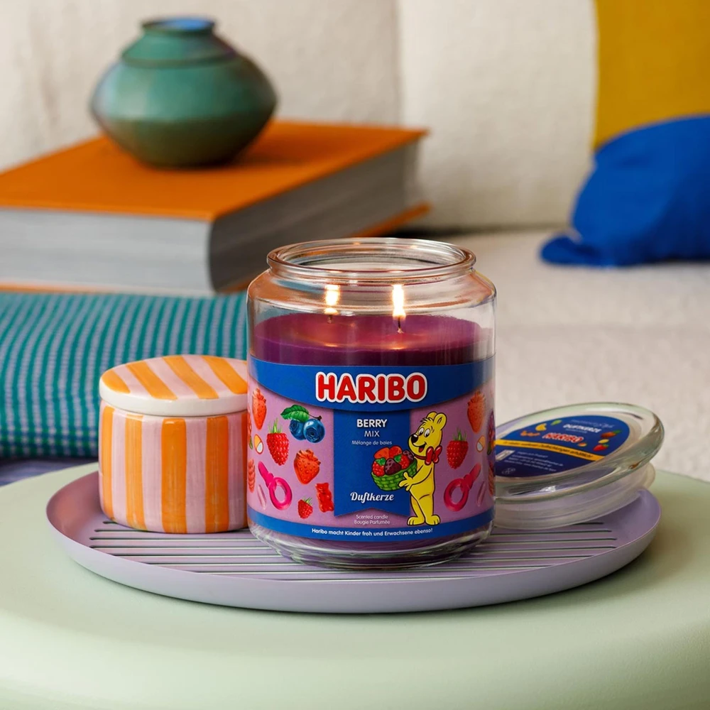 Haribo Duftkerzen Žvakė Haribo Berry Mix, 510g