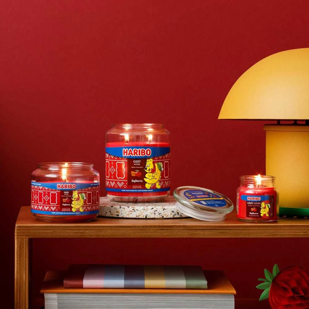 Haribo Duftkerzen Haribo Cozy Home žvakė 510 g