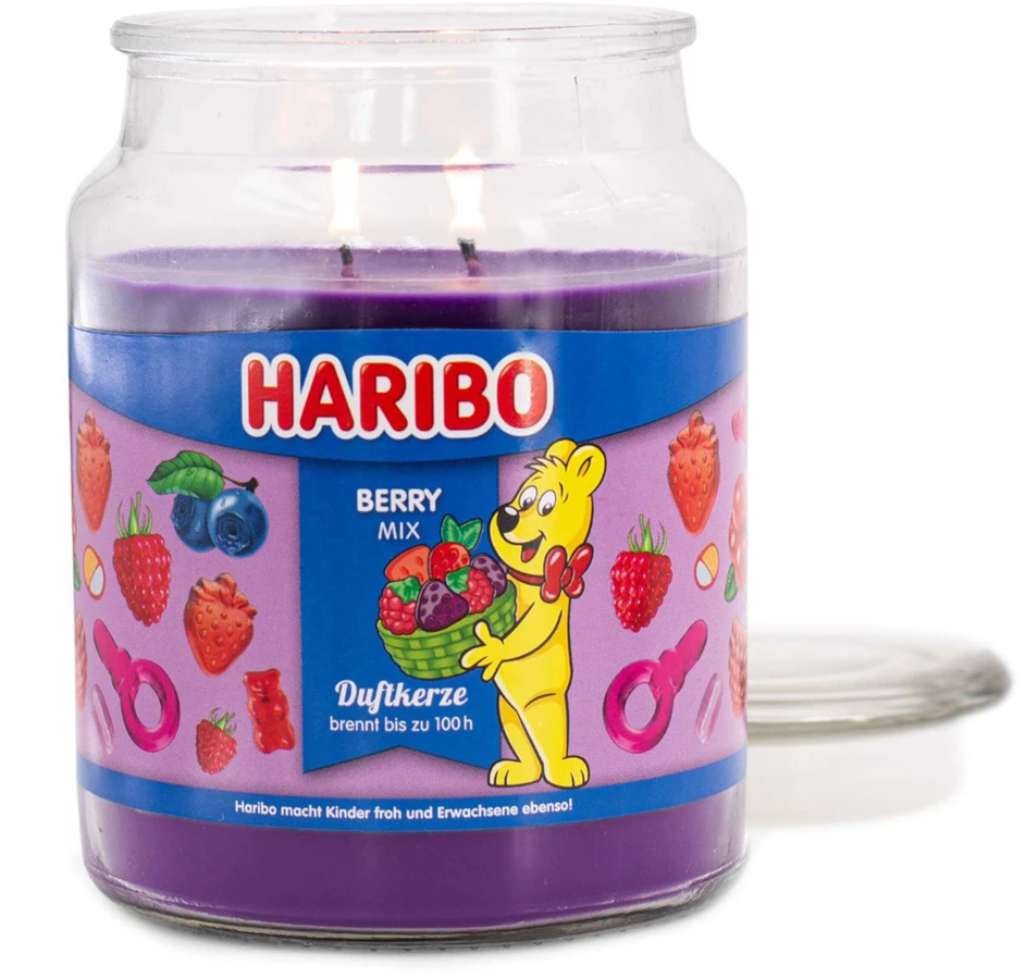 Haribo Duftkerzen Žvakė Haribo Berry Mix, 510g