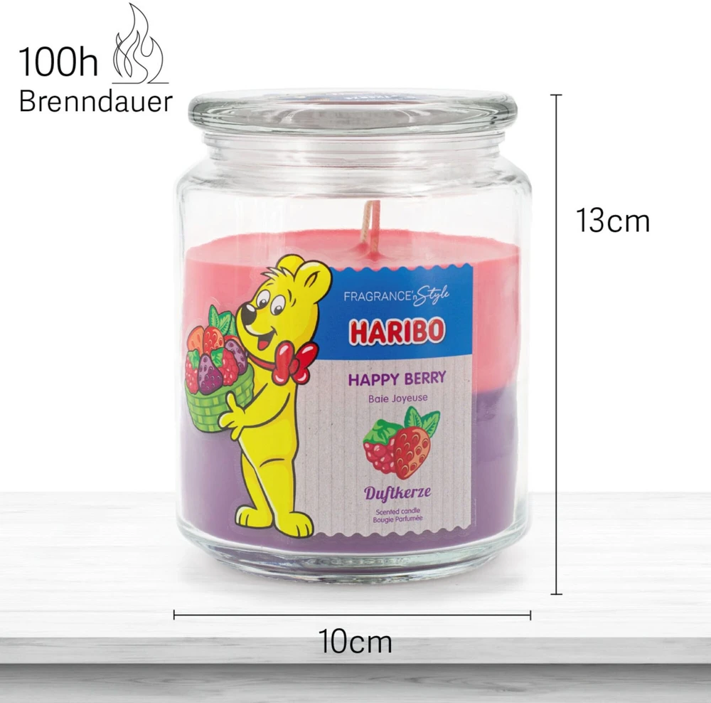 Haribo kvapioji žvakė Happy Berry 510g