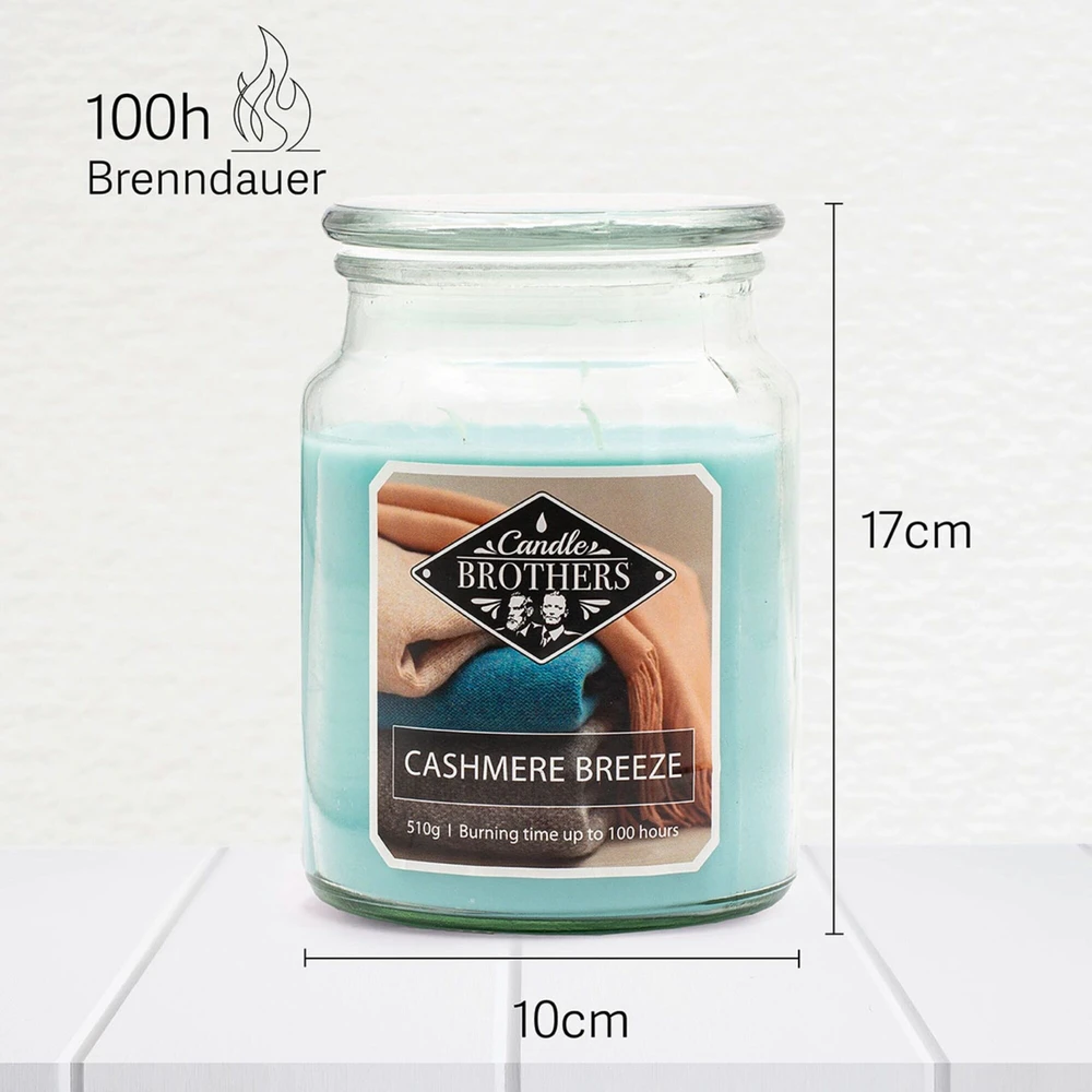 Kvapnioji žvakė, Candle Brothers, 15x10 cm, žalia