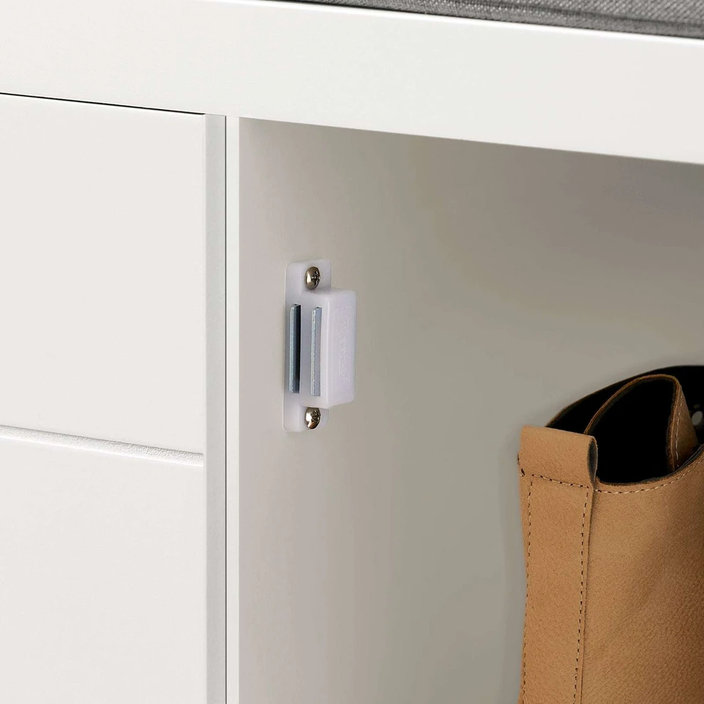 Laikymo suoliukas, SoBuy FSR63-II-W, 91x30x50 cm, baltas