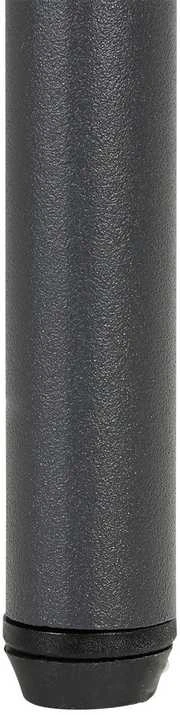 Lauko baldų komplektas Homestyle4U Sodo baldų komplektas, 163x70.5x61 cm, pilka